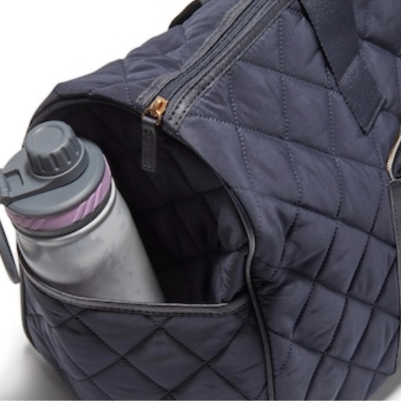 Navy Quilted Weekender Bag by DSW - Picture 6 of 9